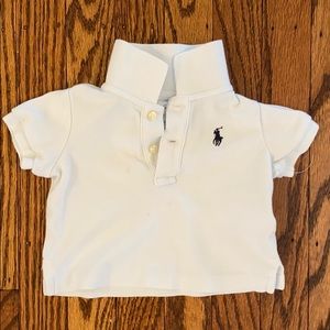 Ralph Lauren white polo